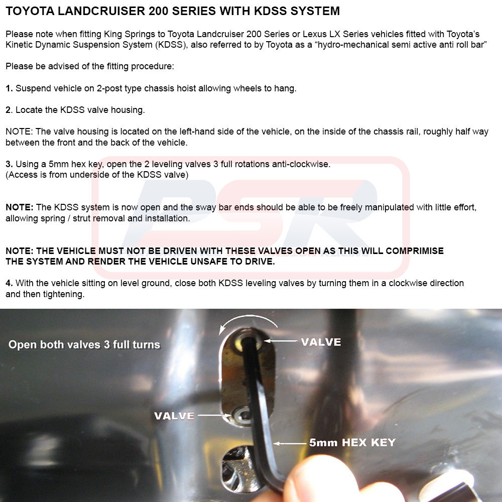 Toyota Landcruiser 200 Series Bilstein 3" Lift Kit