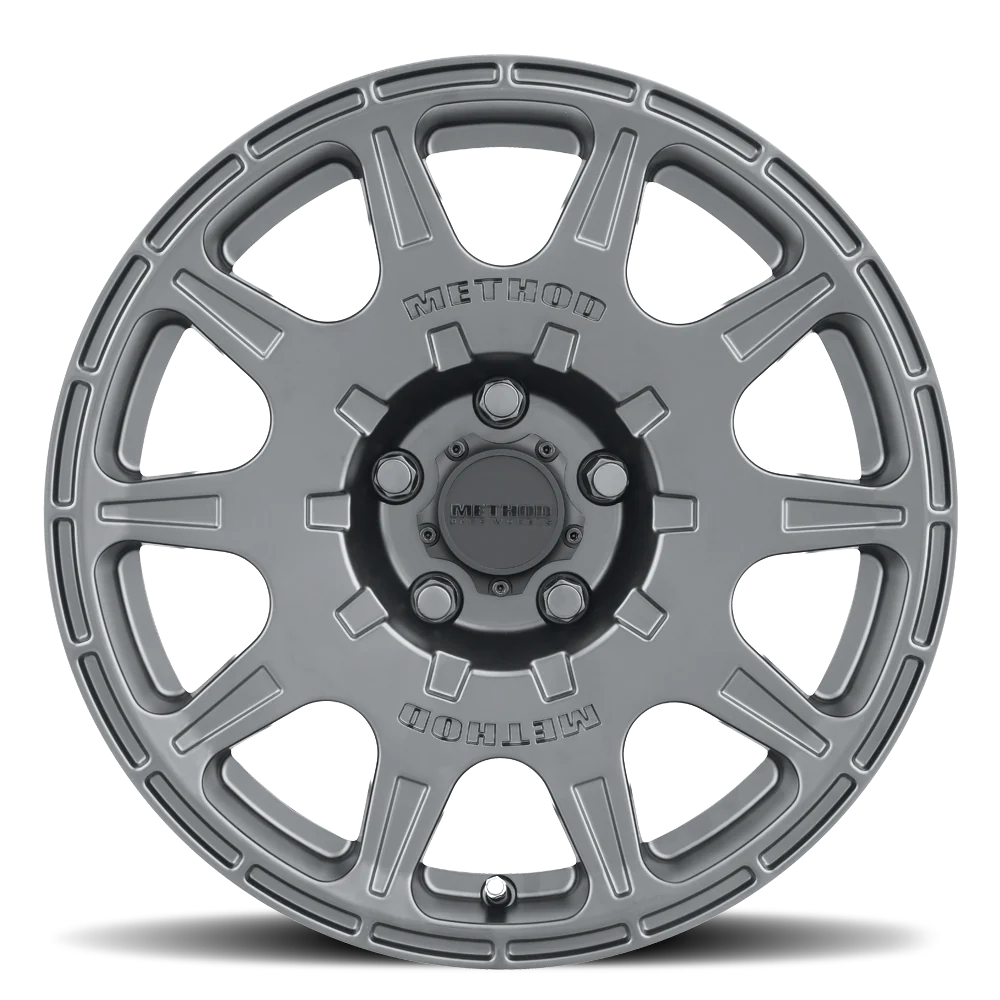 MR502 Wheel 5lug Titanium