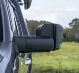 MSA 4x4 LandCruiser 100 Series Towing Mirrors - Black, Electric