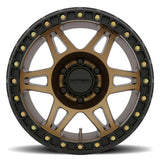 Method Race Wheels 106 Beadlock Bronze Head On