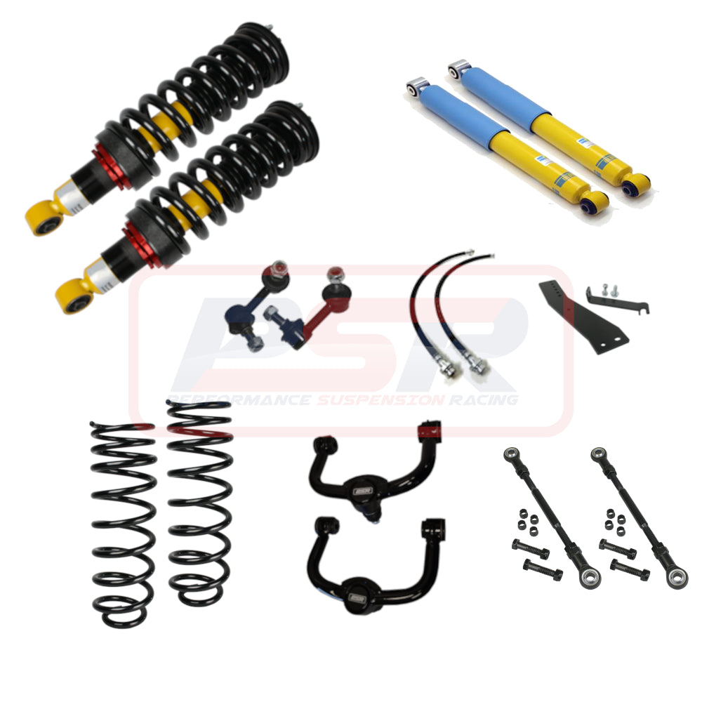 Nissan Navara NP300 Coil Rear Bilstein 2" Lift Kit LONG TRAVEL