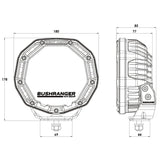 BushRanger Night Hawk 7" VLI Series LED Driving Light