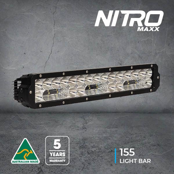 Nitro Maxx 18" LED Light Bar - Black Rim