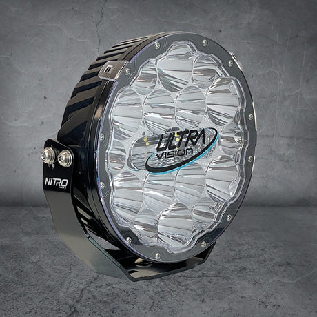 NITRO 180 MAXX 9" CLEAR LENS COVER WITH ULTRA VISION LOGO