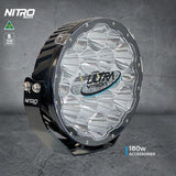 NITRO 180 MAXX 9" CLEAR LENS COVER WITH ULTRA VISION LOGO