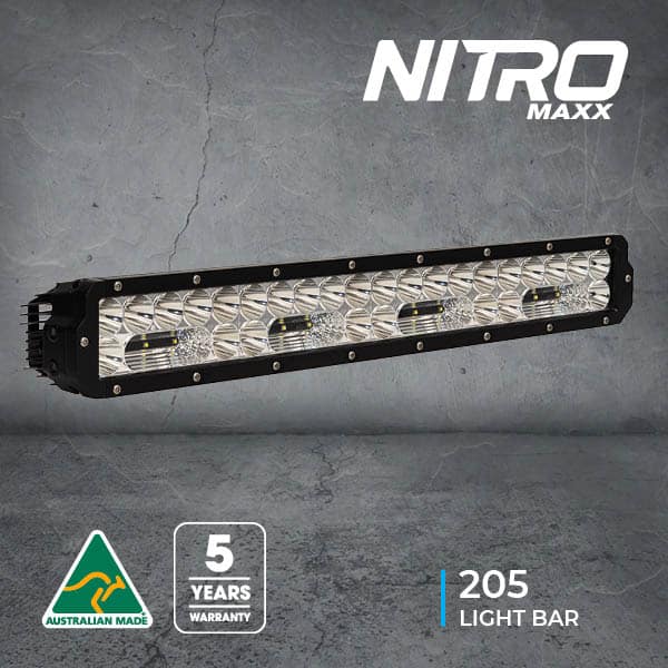 Nitro Maxx 24" LED Light Bar - Black Rim