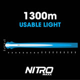 Nitro Maxx 24" LED Light Bar - Black Rim