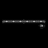 Ultra Vision Nitro Maxx 220W 52″ Single Row Light Bar