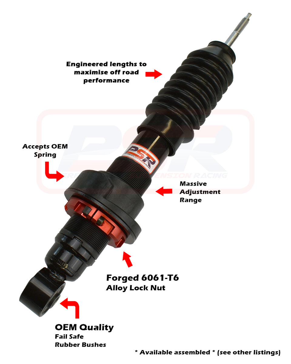 Nissan Navara D40 / NP300 / Pathfinder R51 PSR TTG Front 2-3" Adjustable Shock Absorber