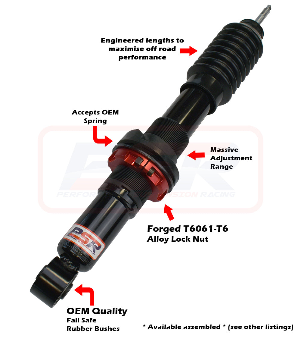 Holden RG Colorado / Isuzu D-MAX 1-2-3 / Mazda BT-50 TF 2021-On PSR TTG 2-4" Front Adjustable Shock Absorber