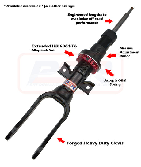 VW Amarok PSR TTG Front 2" Adjustable Shock Absorber