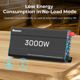 Renogy 3000W 12V to 230V/240V Pure Sine Wave Inverter (with UPS Function)