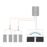 Renogy Battery Interconnect Cabe f12in/1AWG/ for 5/16 in Lugs