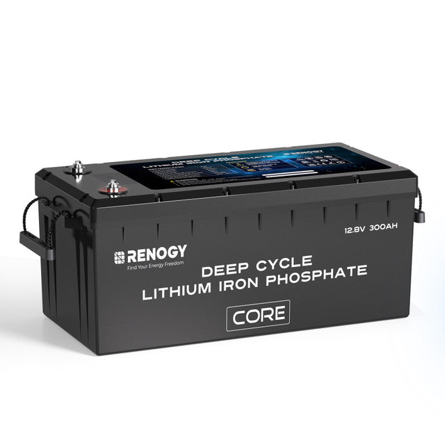 Renogy CORE Series 12Volt 300Ah Lithium Iron Phosphate Battery w/ Self-Heating