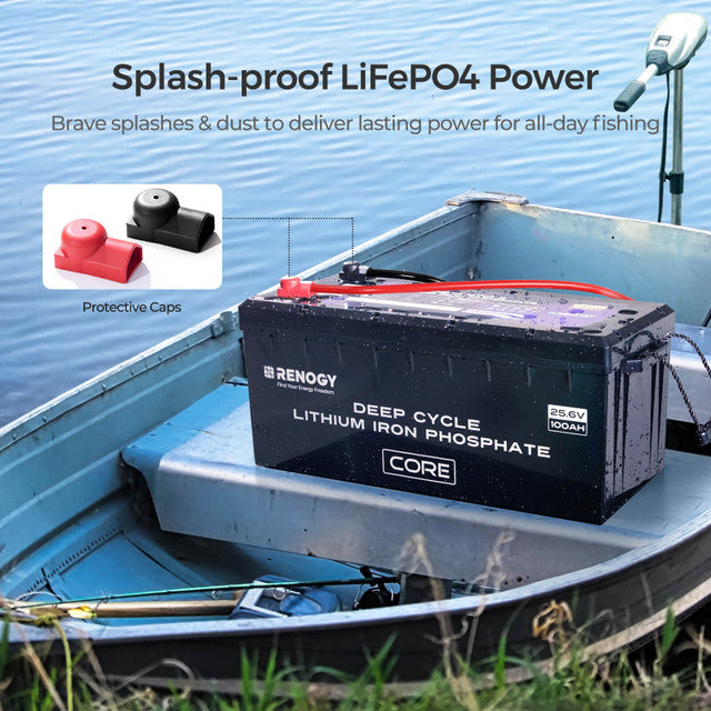 24V 100Ah Core Series Deep Cycle Lithium Iron Phosphate Battery