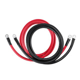 Renogy Battery to Inverter Cables 8ft/2.4M 1AWG for 3/8 in Lugs