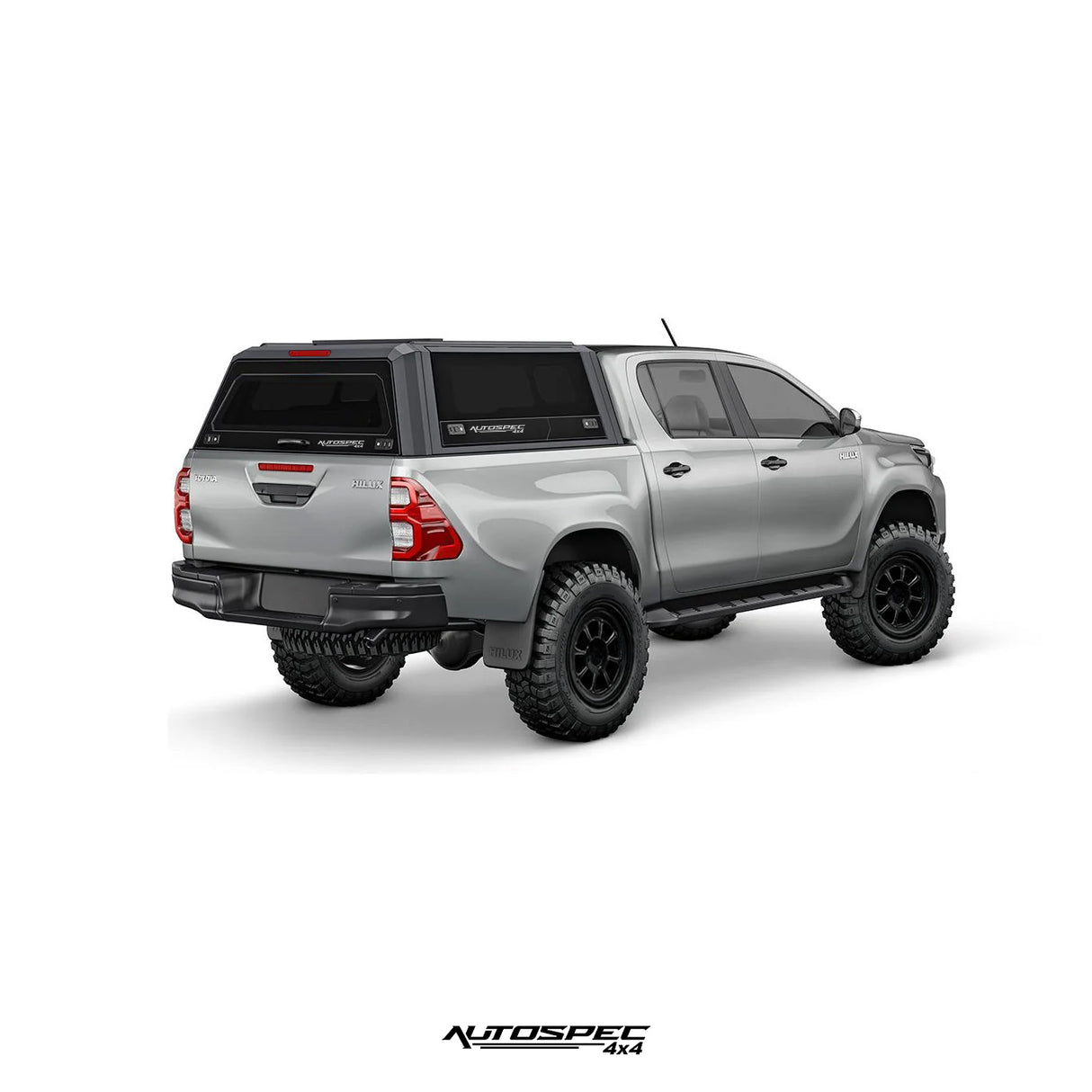 AS Horizon Aluminum Tub Canopy - Matte Black for Ford Ranger 2023 / Volkswagen Amarok (2022+)