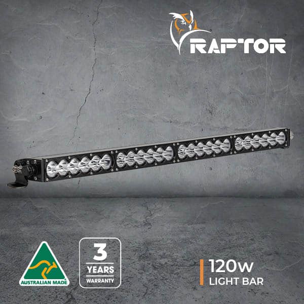 Raptor 120 LED 26.5″ Light Bar - Black Rim