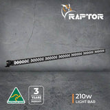 Raptor 210 LED 45″ Light Bar - Black Rim 3M Lead