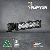 Raptor 30 LED 8.5″ Light Bar - Black Rim