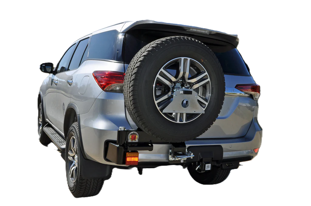 Outback Accessories Single Wheel Carrier Toyota Fortuna 08/2015 on