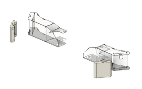 REFIT Blind Spot/Cross Traffic Module Housing (BSM301)