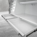 1800mm Steel Drawer Toolbox - White