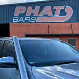 PHAT BARS Stainless Steel Long Entry Snorkel Satin Black Hilux 2015+