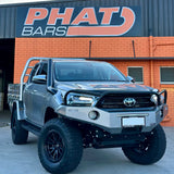 PHAT BARS Stainless Steel Long Entry Snorkel Satin Black Hilux 2015+