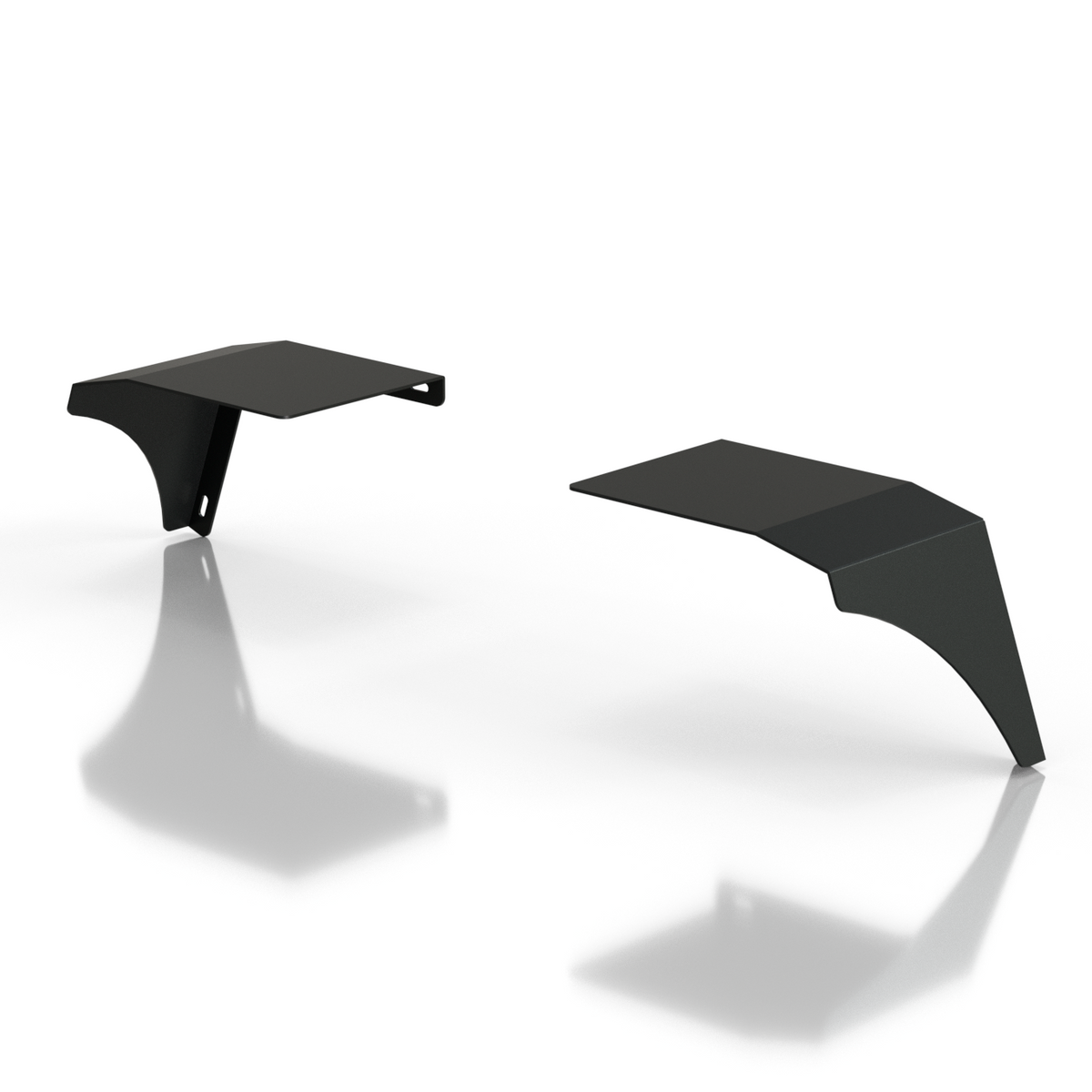Two Piece Spoiler – Matte Black for Autospec Canopies – Autospec 4x4