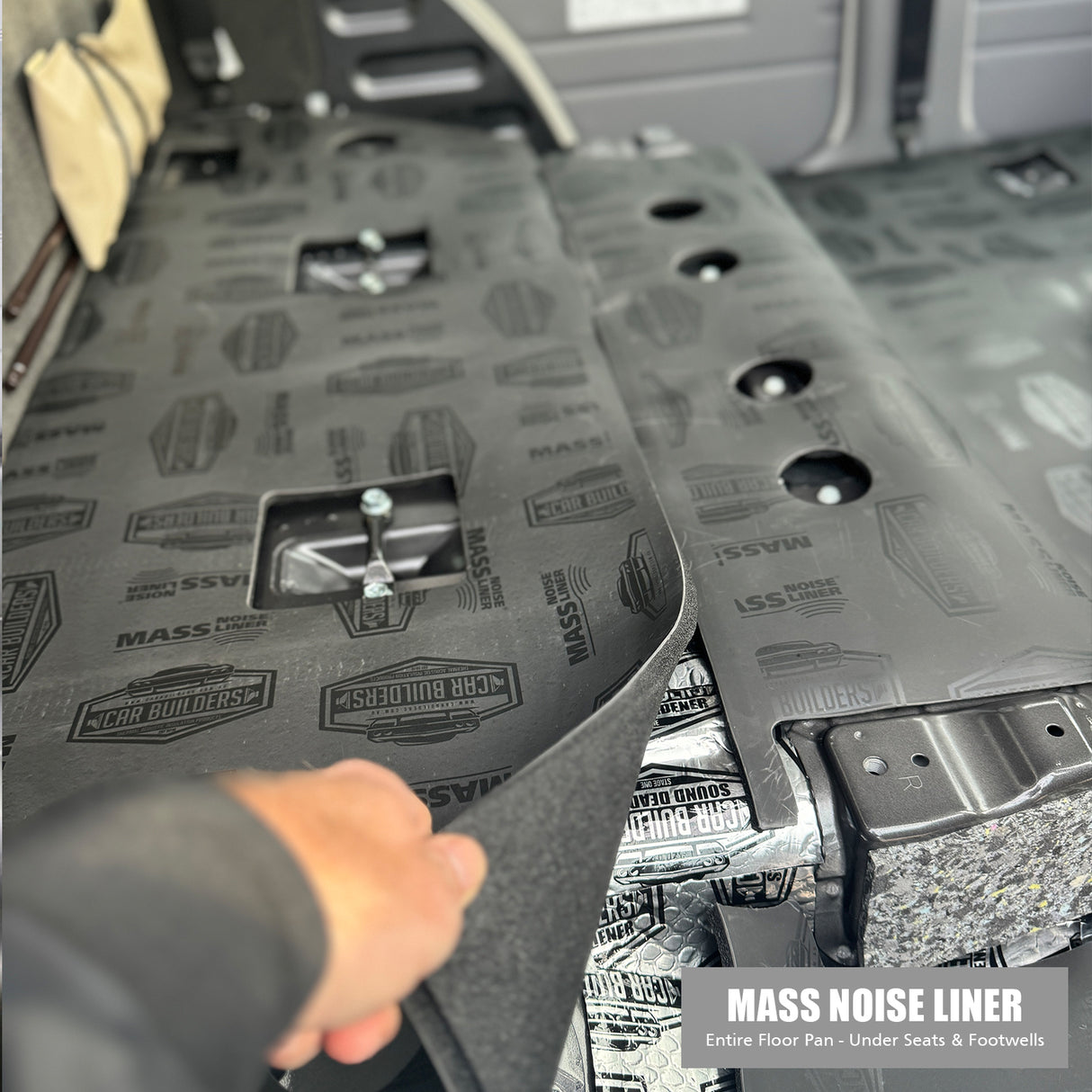 Car Builders 4X4 Dual Cab Sound Deadening Packs