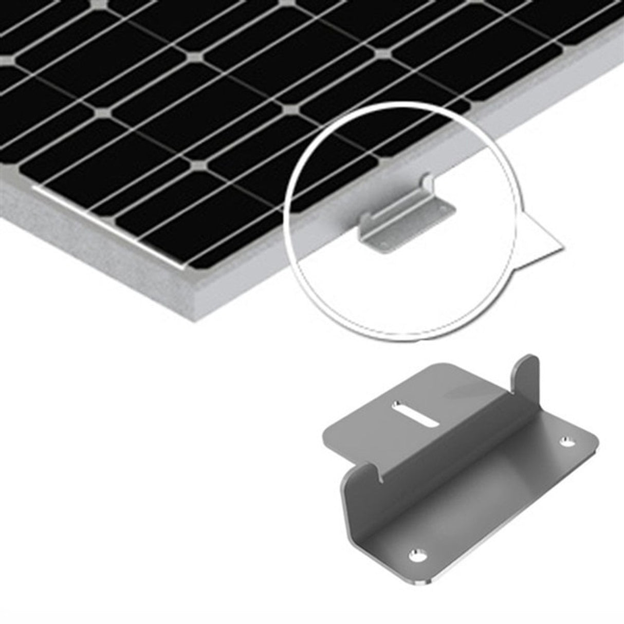 Renogy Solar Panel Mounting - Z Bracket (Set of 4)