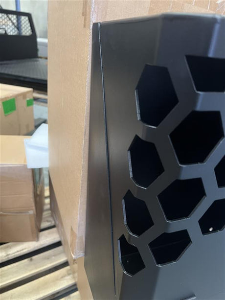 Scratch & Dent - Lockable Jerry Can Holder - Matte Black - SNDB-024