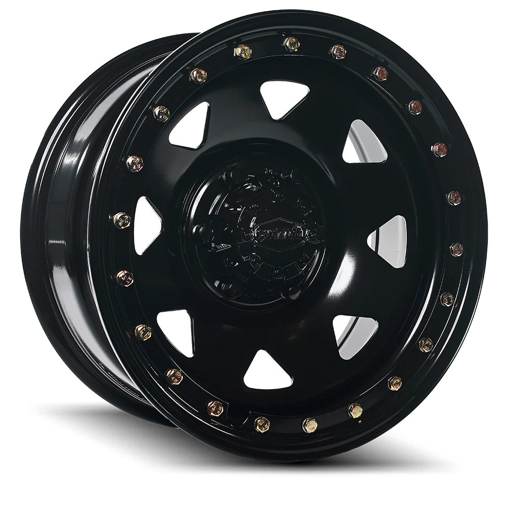 Dynamic Black Sunrasyia Style Imitation Beadlock17x8 15P 6x139.7 CB110.1