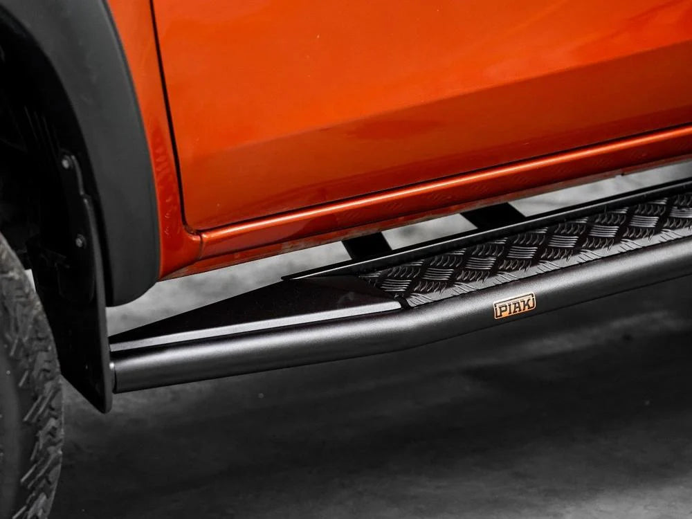 PIAK Side Step (Rockrunner, Black) for Mitsubishi Triton MR (11/2018 to 12/2023)