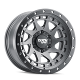 DIRTY LIFE 17x9 0P 5x150 CB110.2 ENIGMA PRO Satin Graphite Black Lip (AW-3)