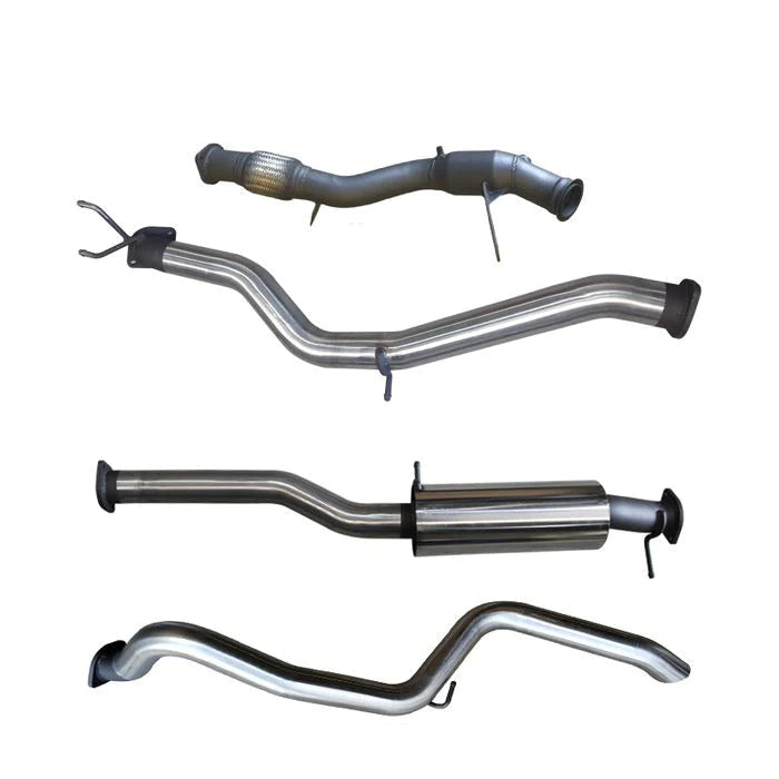 Amarok 2.0L 3in EARLY Model Tailpipe Exit Sports Muffler - Stainless Steel