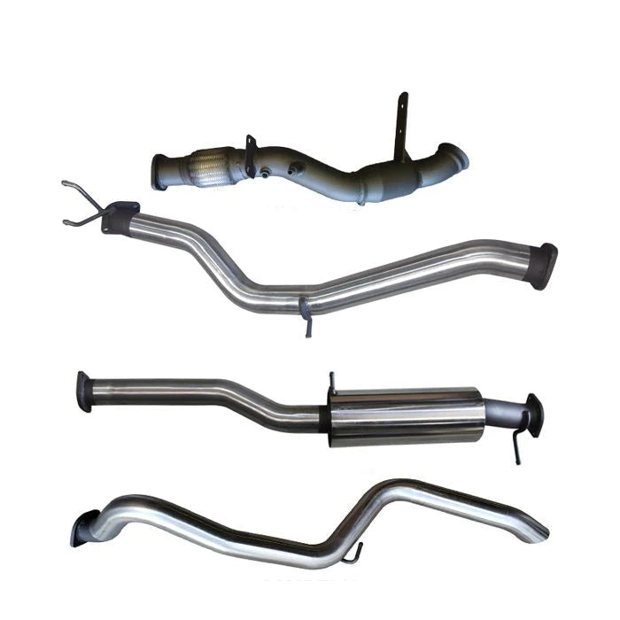 Amarok 2.0L 3in Later Model Tailpipe Exit Sports Muffler - Stainless Steel