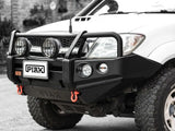 PIAK Premium Loop Bar (Black Recovery Points & Bash Plate) for Toyota Hilux (3/2005 to 8/2011)