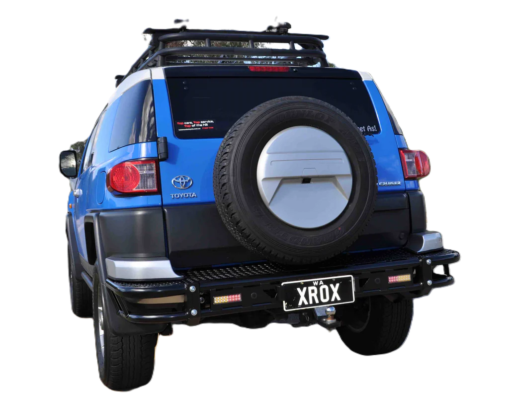 XROX Rear Step Tube Bar to Suit Toyota FJ Cruiser 03/11 on