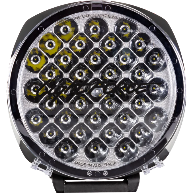 Lightforce Genesis Professional Edition LED Driving Light With Chrome Bezel (Single) - Limited Edition