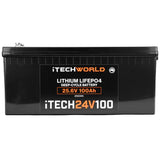 iTECH24V100 24V 100Ah Lithium Battery