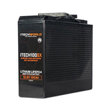 iTECH100SX Slim 12v 100Ah Lithium LiFePO4 Deep Cycle Battery