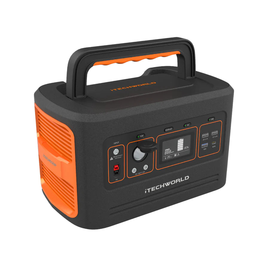 iTECH500P Portable Lithium Power Station 500w 50Ah