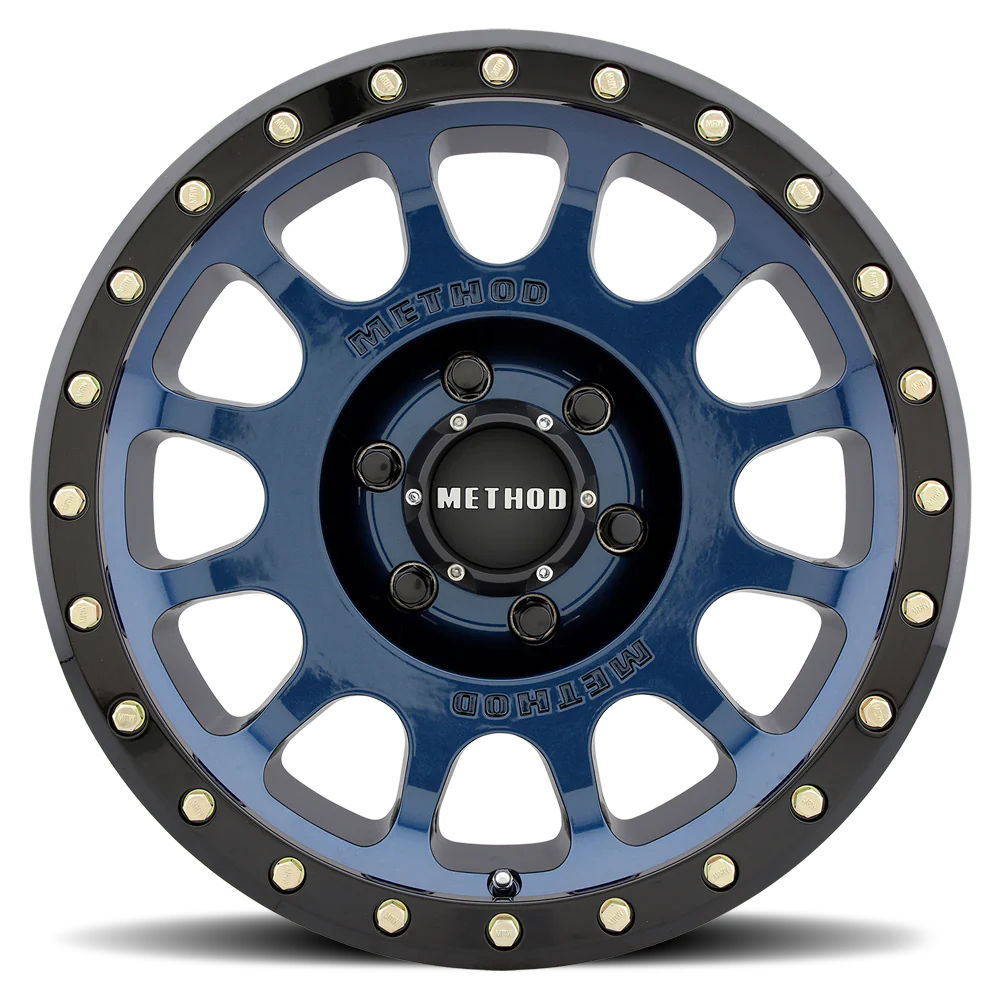 Method MR305 Wheel Bahia Blue Gloss Black Lip