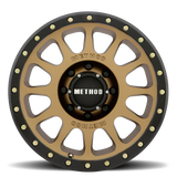 Method MR305 Wheel 8lug Bronze Face Matte Black Lip Face