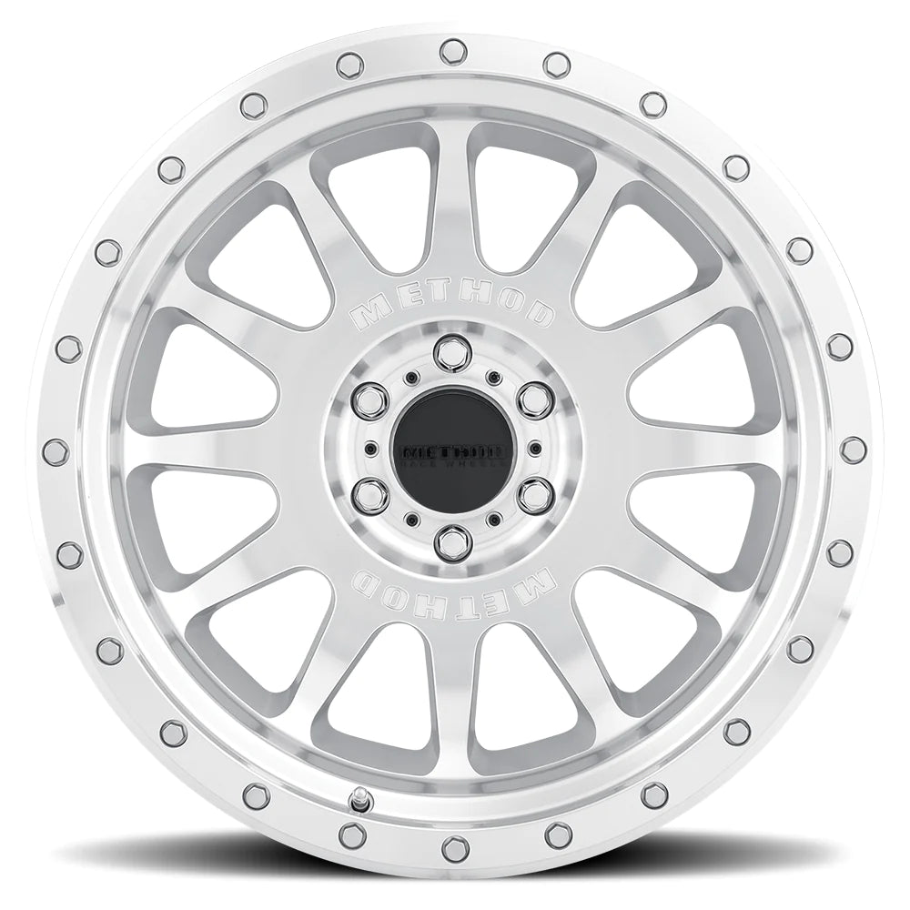 Method MR605 Wheel 6lug Machined Clear