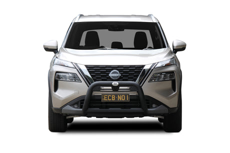 ECB Nudge Bar 76mm Black Textura For Nissan X-Trail (08/22 to)