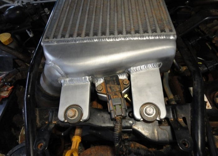 High Performance Diesel Nissan Patrol Intercooler GU ZD30 Common Rail (Top Mount)