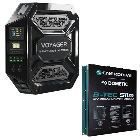 VOYAGER SYSTEM LEFT 3000W INC B-TEC 200AH SLIM – AutoSpec 4x4